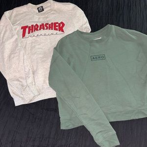 Thrasher & Aero Sweatshirt Bundle